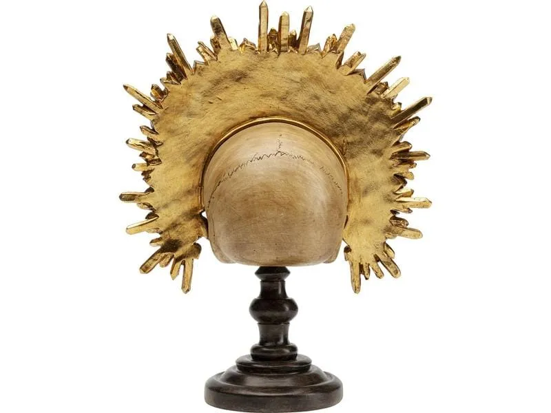Kare Dekofigur King Skull Gold