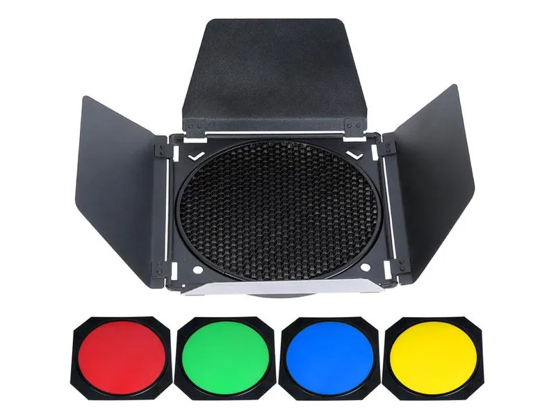 Godox Abschrimklappe BD07 inkl. Gel-Filter Godox Abschrimklappe BD07 inkl. Gel-Filter