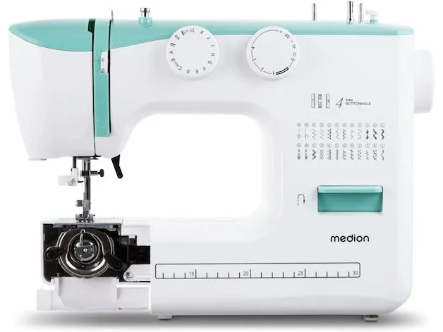 Medion Nähmaschine Life SM60 Weiss/Türkis Medion Nähmaschine Life SM60 Weiss/Türkis