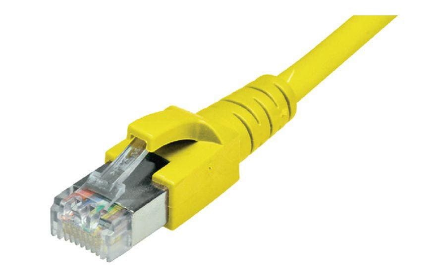 Dätwyler IT Infra Patchkabel Cat 6A, S/FTP, 2.5 m, Gelb Dätwyler IT Infra Patchkabel Cat 6A, S/FTP, 2.5 m, Gelb