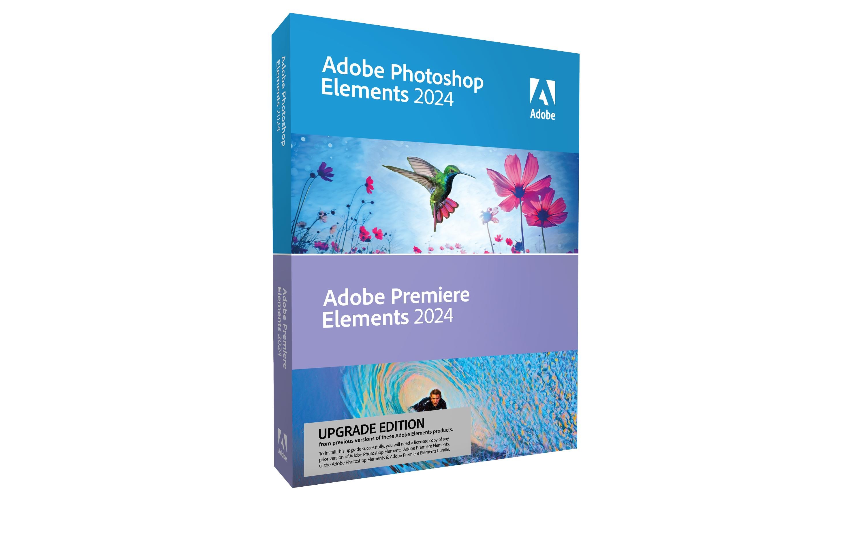 Adobe Photoshop & Premiere Elements 24 Box, Upgrade, FR