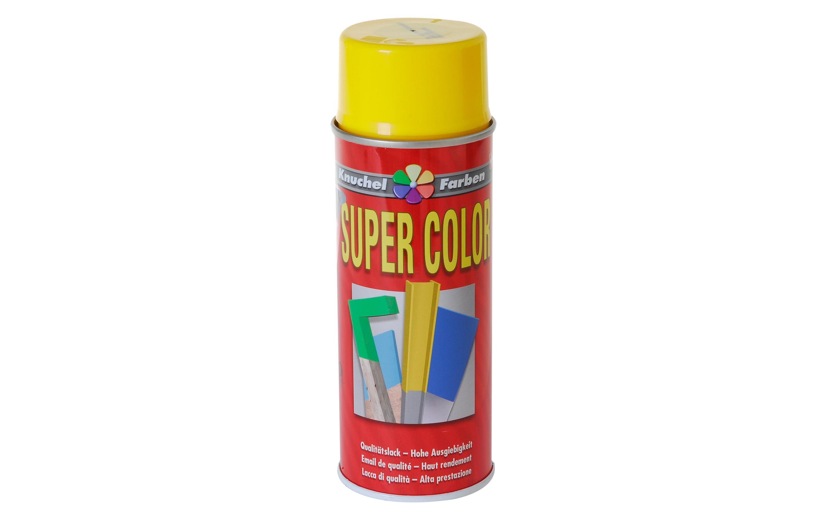Knuchel Lack-Spray Super Color 400 ml Zitronengelb 1021 Knuchel Lack-Spray Super Color 400 ml Zitronengelb 1021