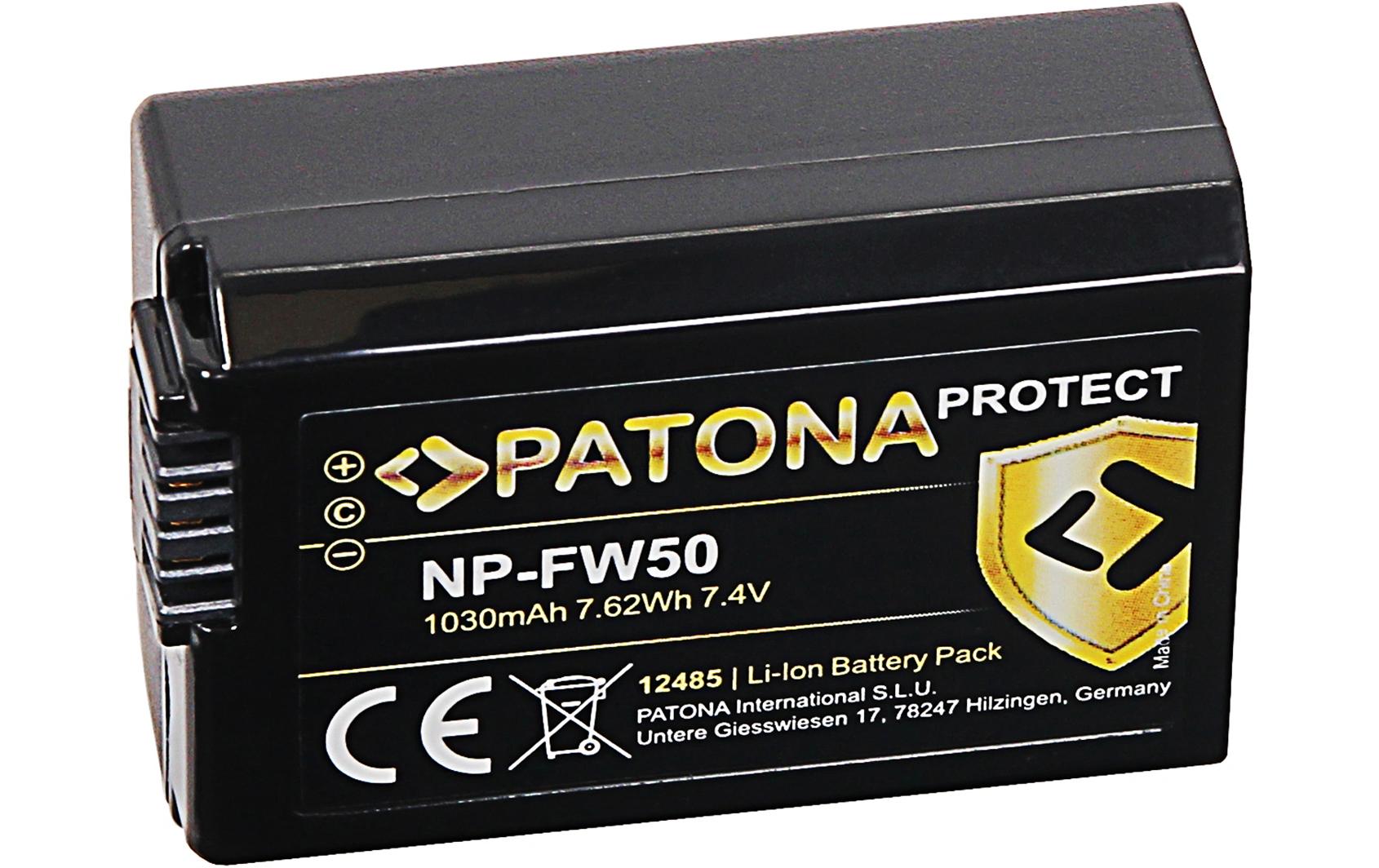 Patona PROTECT Akku für Sony NP-FW50
