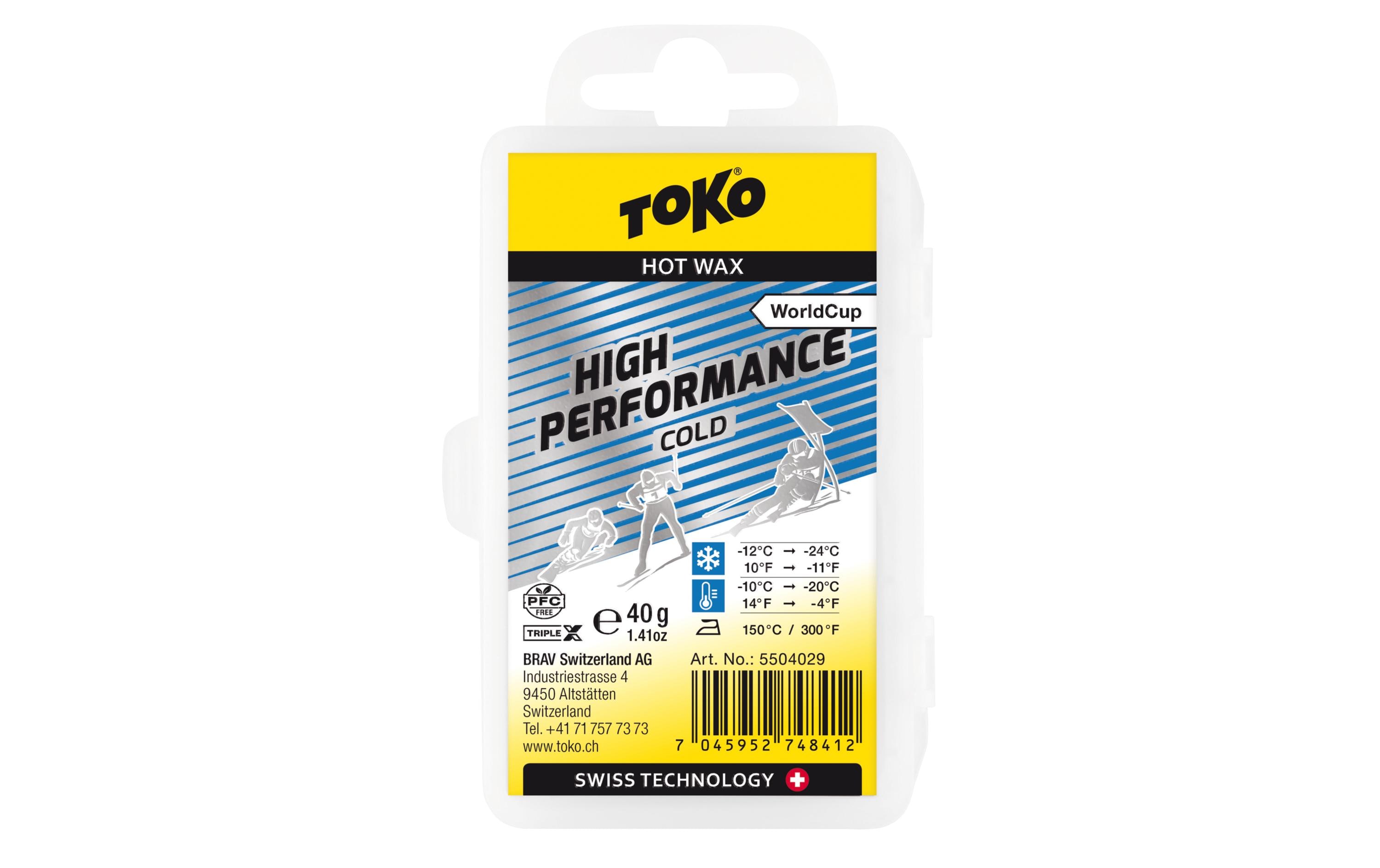 TOKO Wax World Cup High Performance Cold 40 g