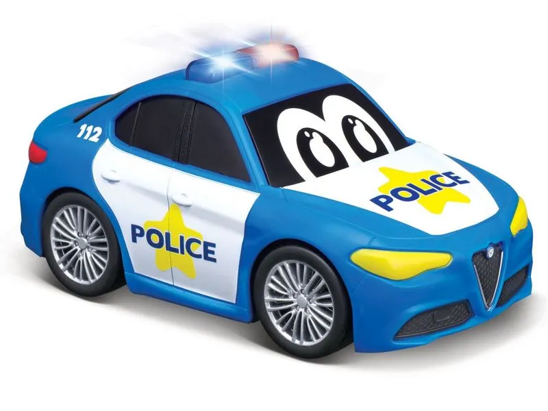 BB Junior Auto Alfa Romeo Giulia Police Light & Sound BB Junior Auto Alfa Romeo Giulia Police Light & Sound
