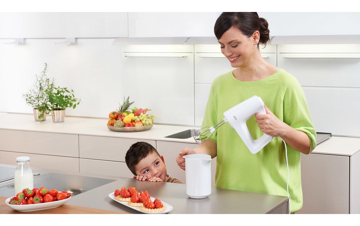 Braun Handmixer MultiMix 3 HM3100WH Weiss