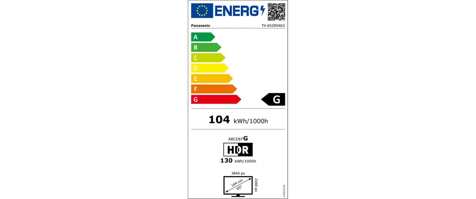 Panasonic TV TV-65Z85AEK 65, 3840 x 2160 (Ultra HD 4K), OLED