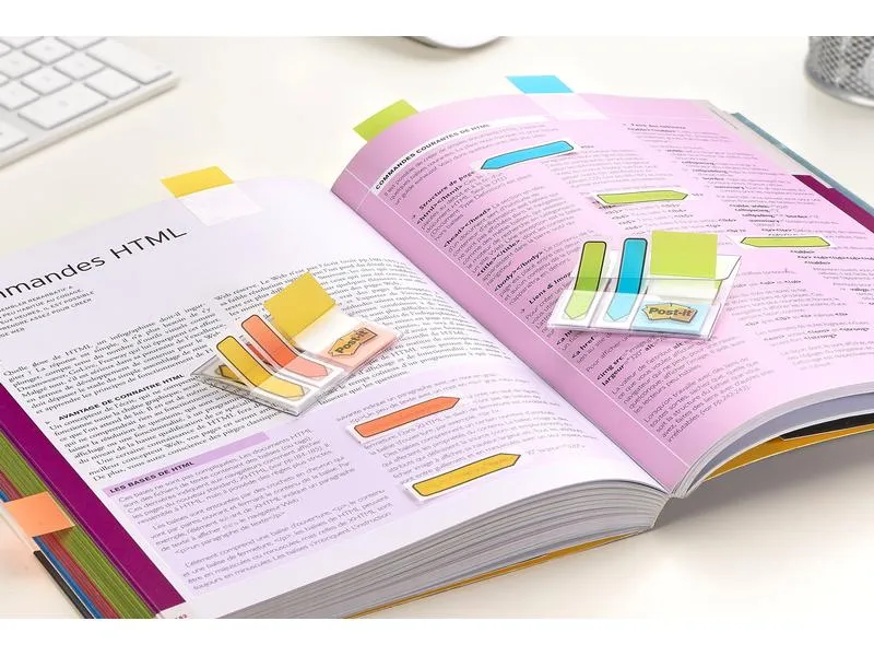 Post-it Page Marker Post-it Index Strong 4 x 10 Stück, 16 x 38 mm