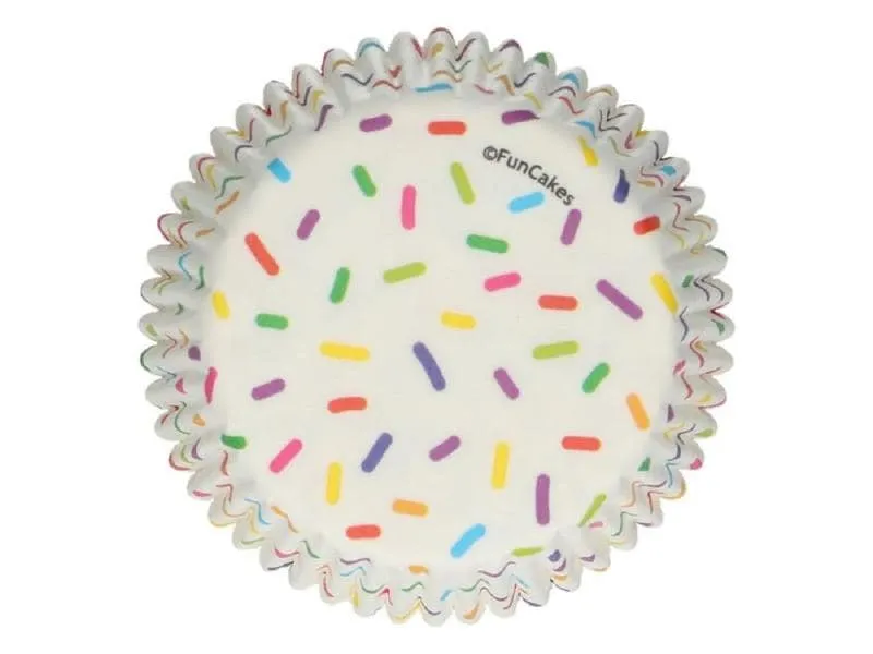Funcakes Muffin Backform Sprinkles 48 Stück Funcakes Muffin Backform Sprinkles 48 Stück