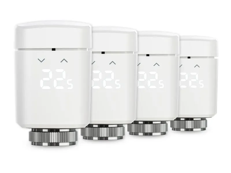 Eve Systems Heizkörperthermostat Eve Thermo 4er Set Eve Systems Heizkörperthermostat Eve Thermo 4er Set