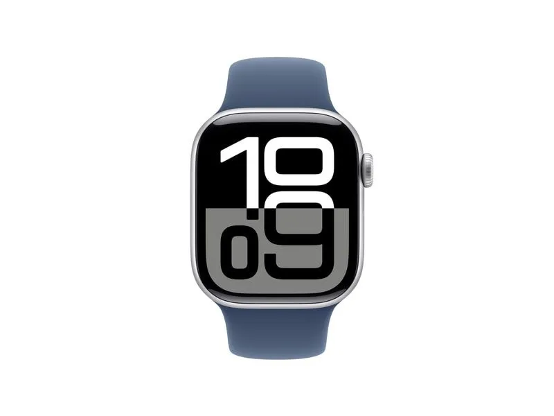 Apple Watch Series 10 42 mm LTE Alu Silver Sport Denim M/L Apple Watch Series 10 42 mm LTE Alu Silver Sport Denim M/L