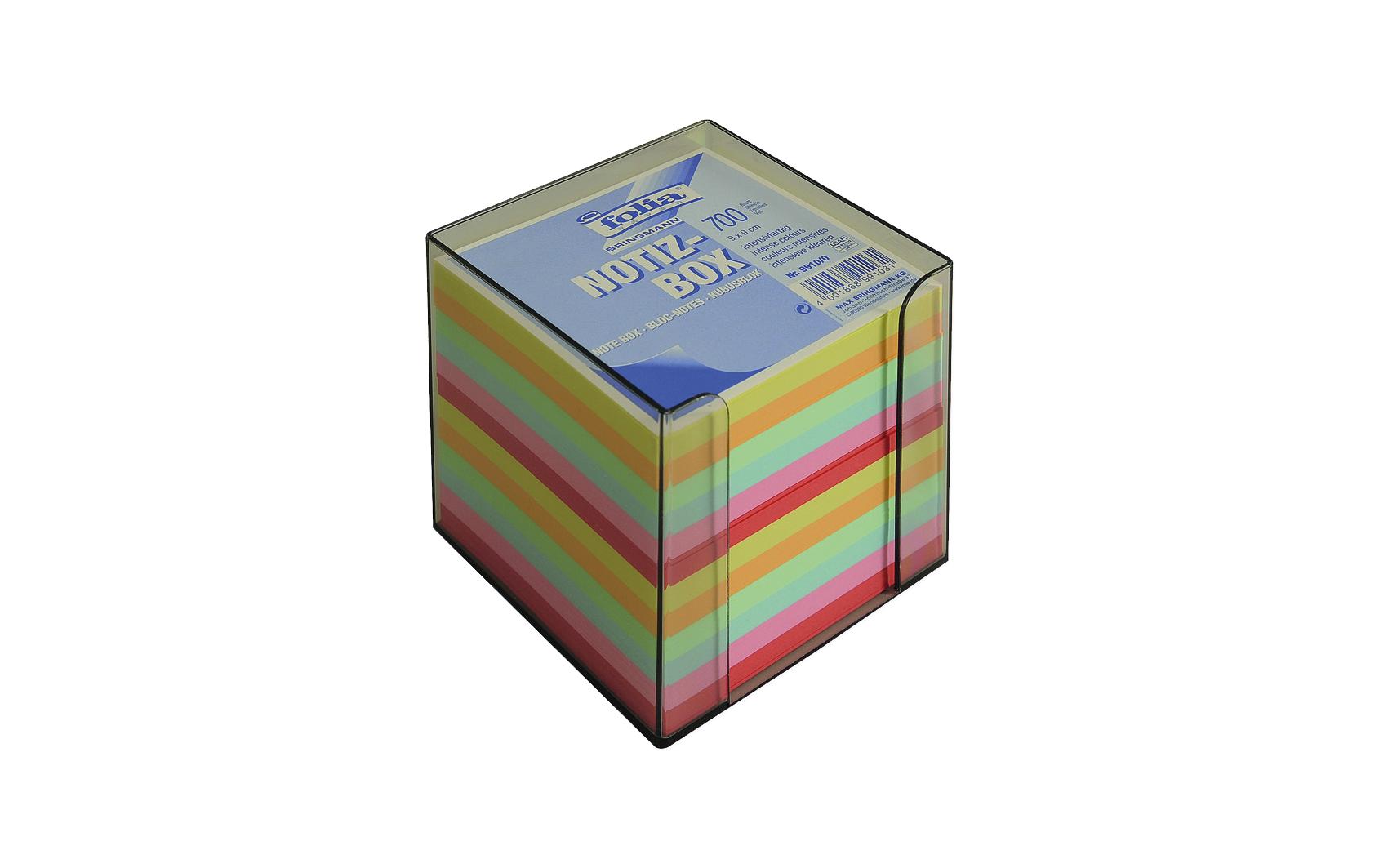 Folia Notizzettel-Dispenser Topas 9 x 9 cm, Transparent, 800 Blatt Folia Notizzettel-Dispenser Topas 9 x 9 cm, Transparent, 800 Blatt