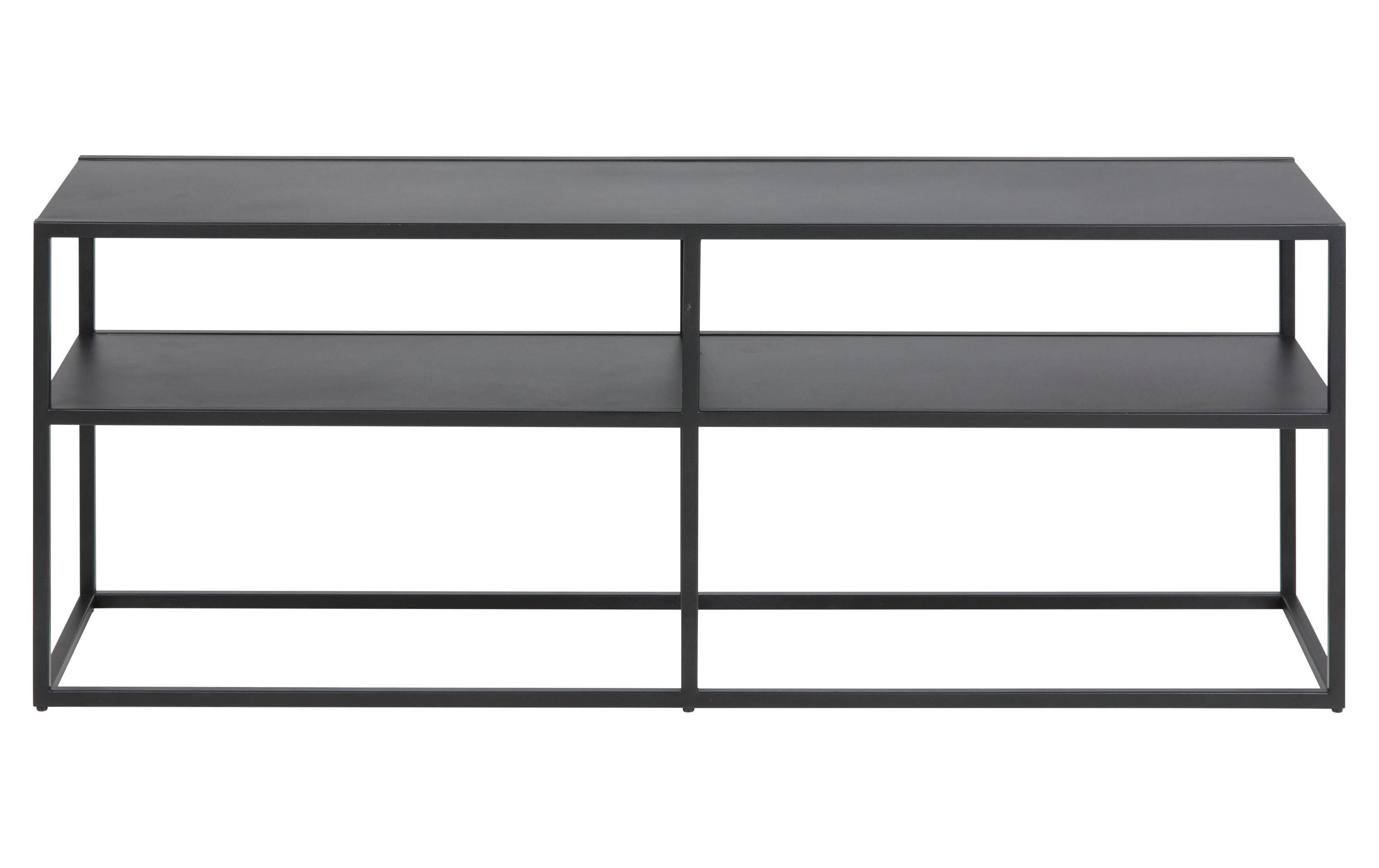 AC Design TV-Möbel Newton 120 x 30 x 46 cm, Schwarz AC Design TV-Möbel Newton 120 x 30 x 46 cm, Schwarz