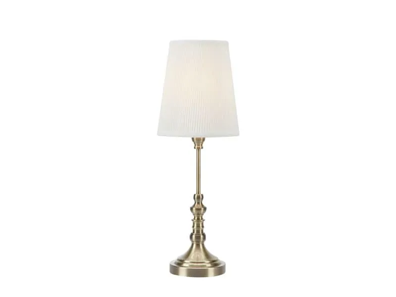 Markslöjd Noble Tischleuchte Weiss/Kupfer 66 cm