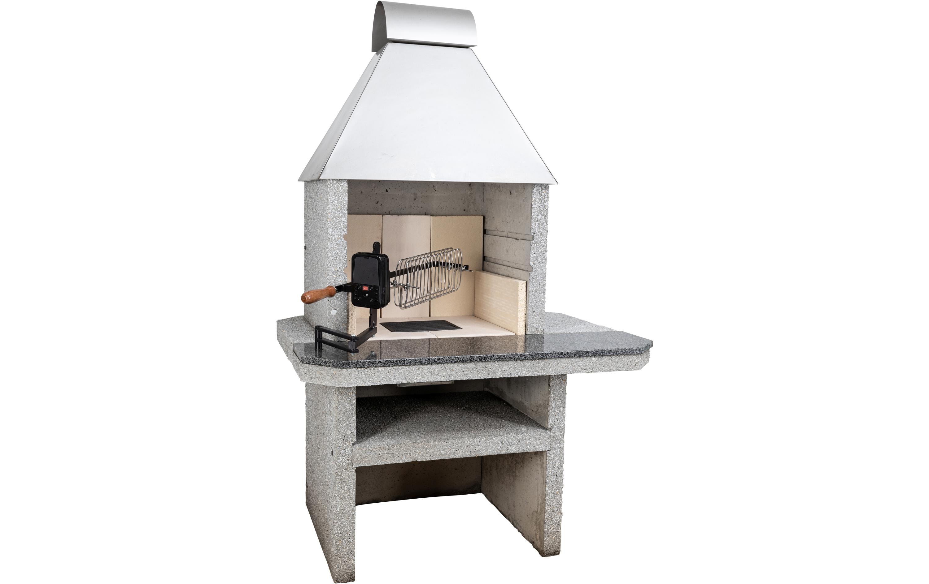 Nouvel Grillrost-Halterung Doppelschwenkarm, 34 x 32.5 cm