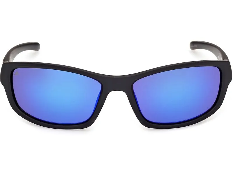 adidas ES0005 Sport Sonnenbrille Matte Black, Blue Mirror adidas ES0005 Sport Sonnenbrille Matte Black, Blue Mirror
