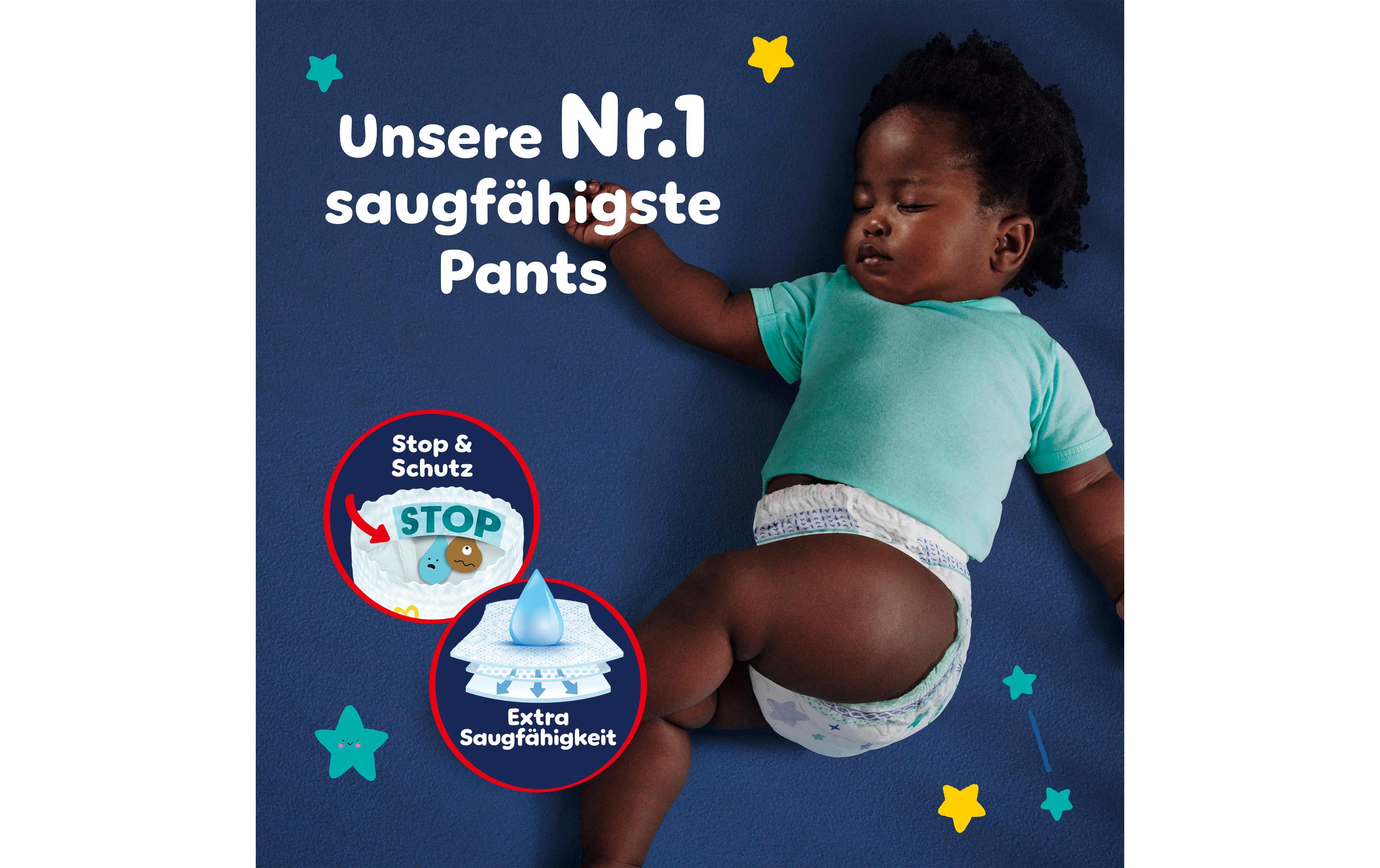 Pampers Nachtwindeln Baby Dry Night Pants Grösse 5