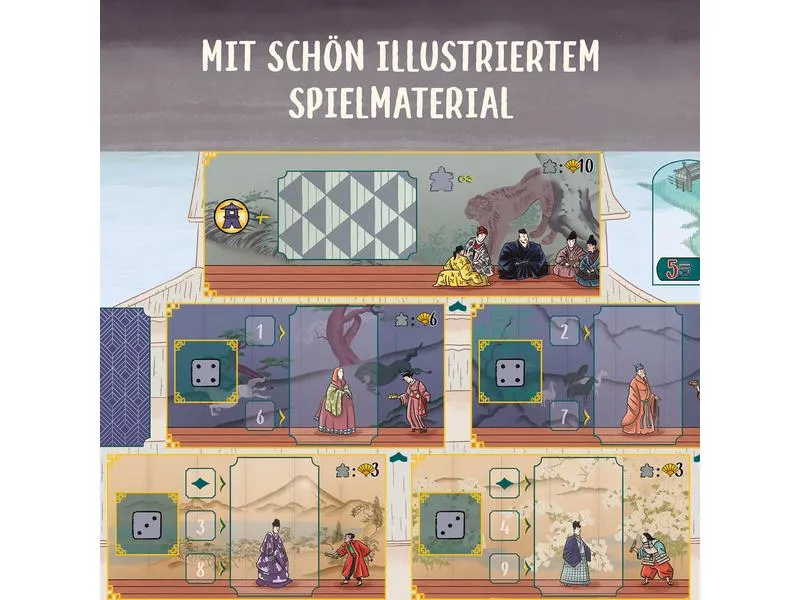 Kosmos Kennerspiel Die weisse Burg -DE- Kosmos Kennerspiel Die weisse Burg -DE-