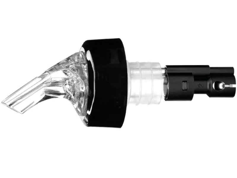 Westmark Spirituosen-Dosierer Posi Pour 3 Stück, Schwarz, 2 cl