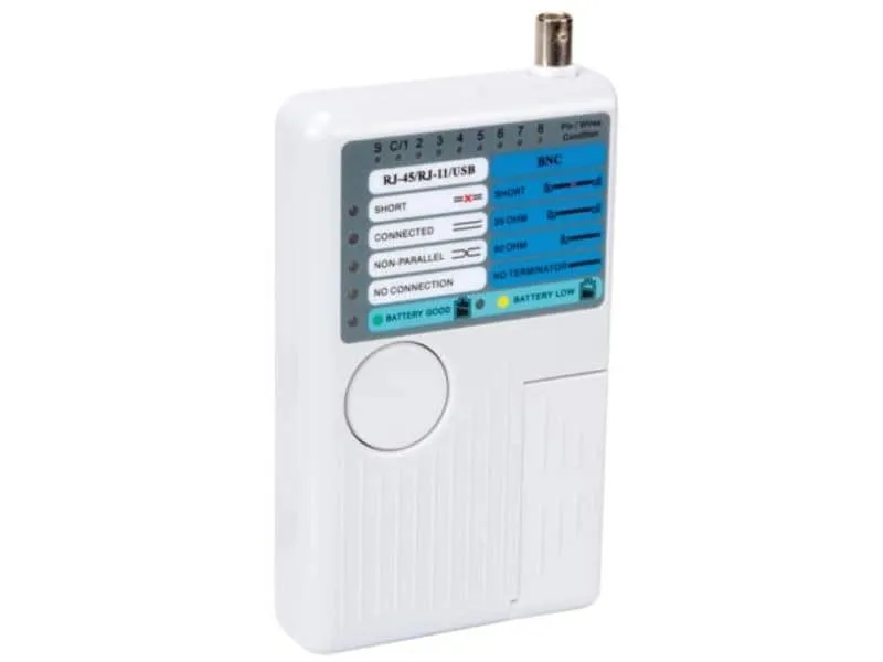 Velleman VTLAN7 LAN/USB/BNC, Kunststoff, weiss Velleman VTLAN7 LAN/USB/BNC, Kunststoff, weiss