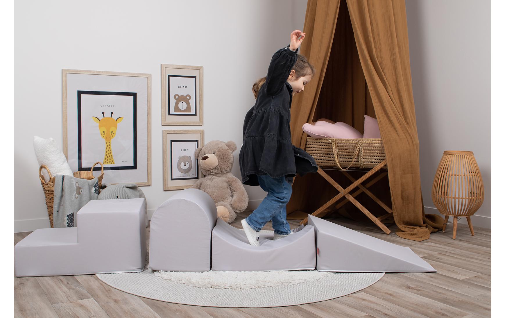 Knorrtoys Spielblöcke Soft Grau 4-teilig