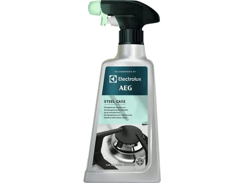 Electrolux Steel Care – Reinigungsspray für Edelstahl 500 ml Electrolux Steel Care – Reinigungsspray für Edelstahl 500 ml