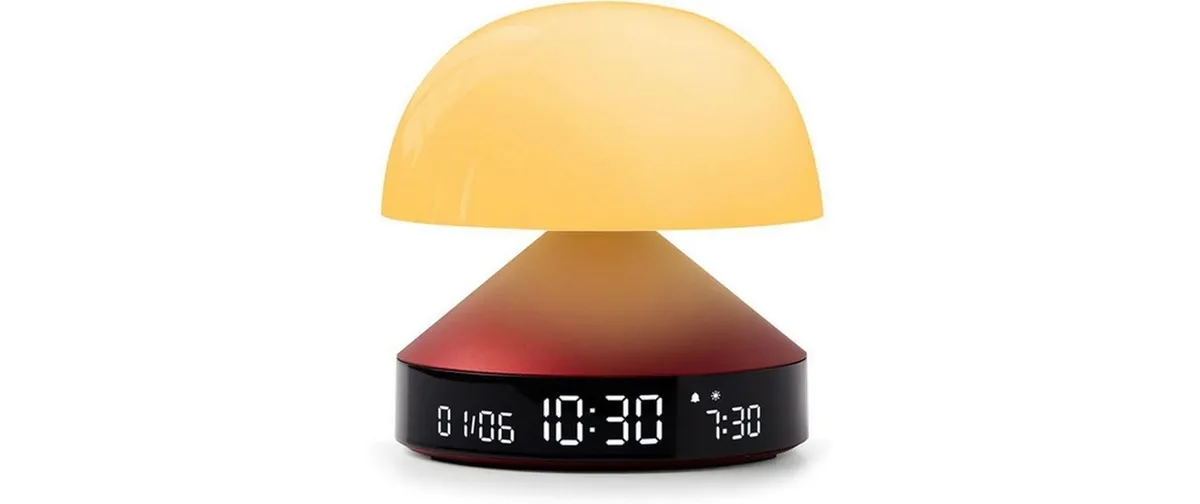 Lexon Lichtwecker Mina Sunrise Bordeaux