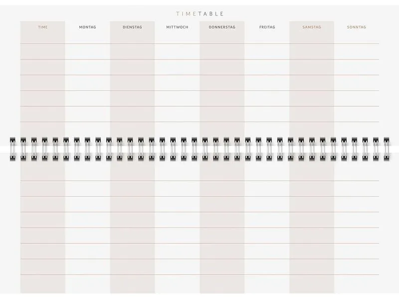 rido idé Pultkalender Design Line 2027 Moon 1W/2S