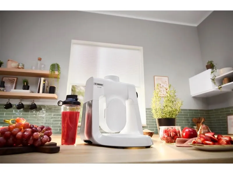 Bosch Küchenmaschine Serie 6 MUMS6EW22 Edelstahl/Weiss Bosch Küchenmaschine Serie 6 MUMS6EW22 Edelstahl/Weiss