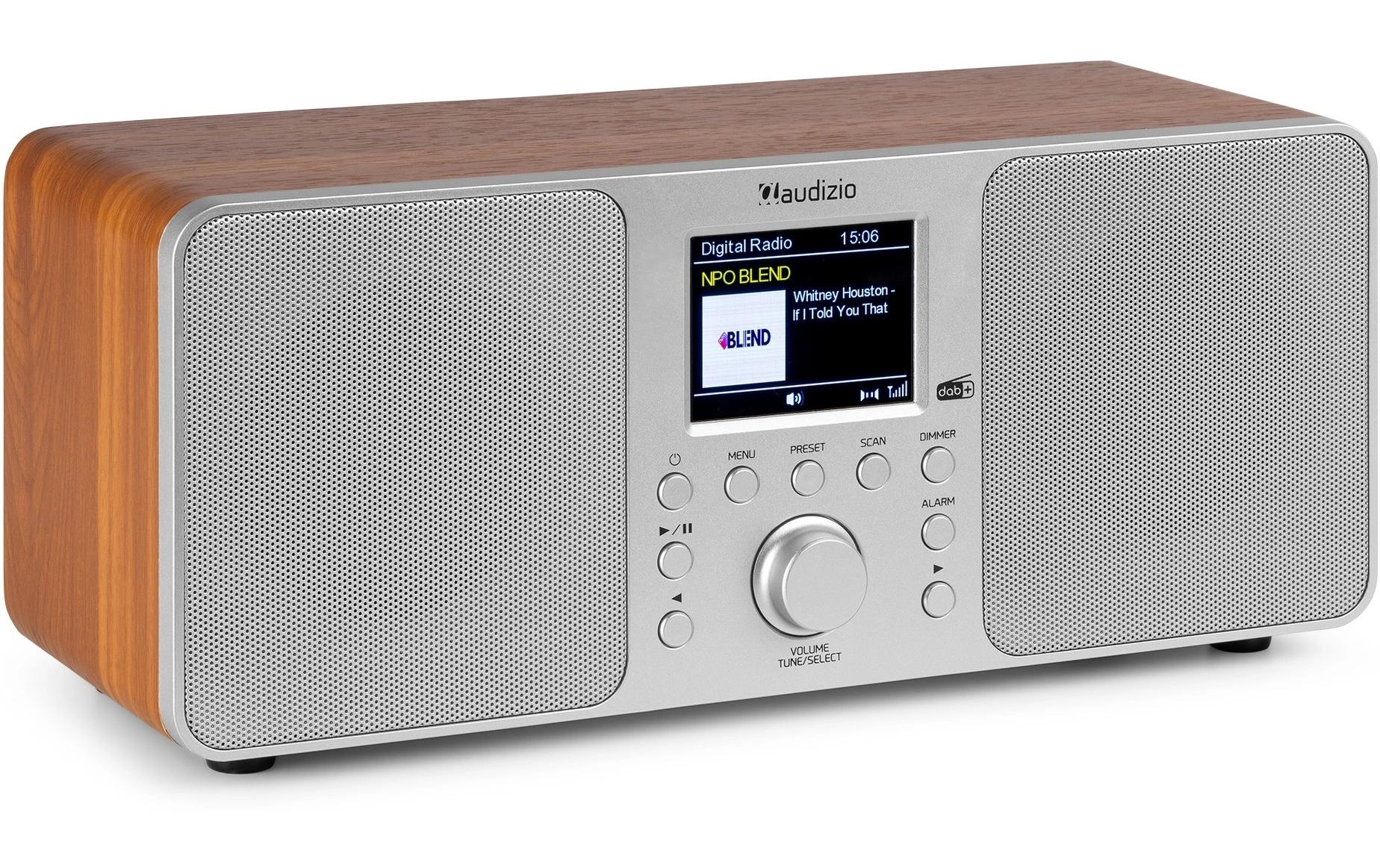 Audizio DAB+ Radio Genua Silber