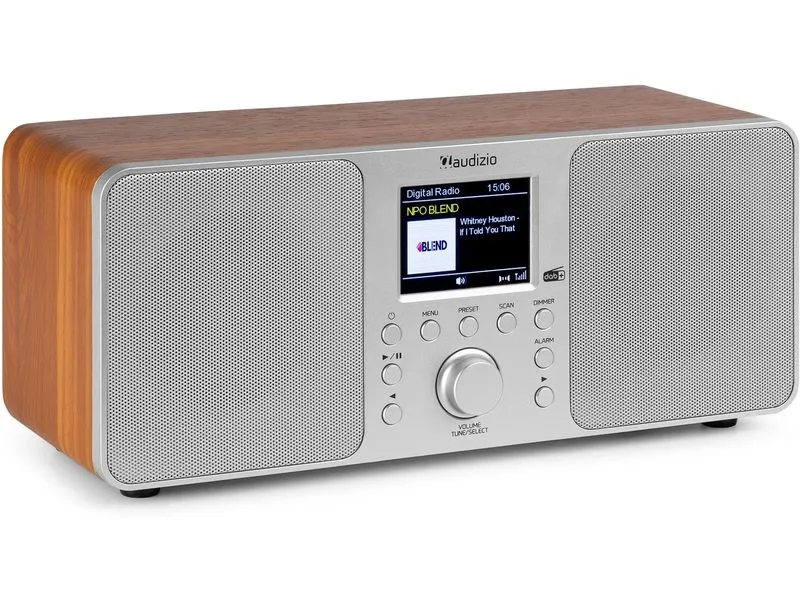 Audizio DAB+ Radio Genua Silber Audizio DAB+ Radio Genua Silber