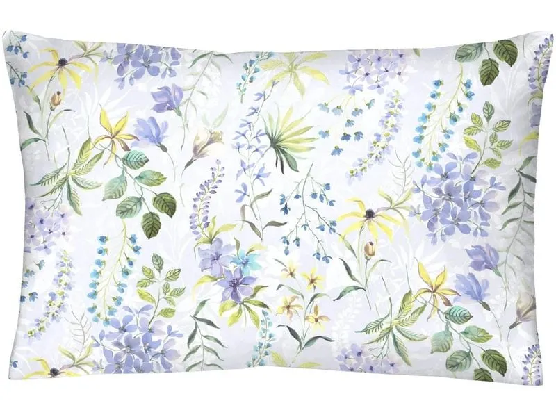 Home Fashion Kopfkissenbezug Satin Blüten 65 x 100 cm Home Fashion Kopfkissenbezug Satin Blüten 65 x 100 cm
