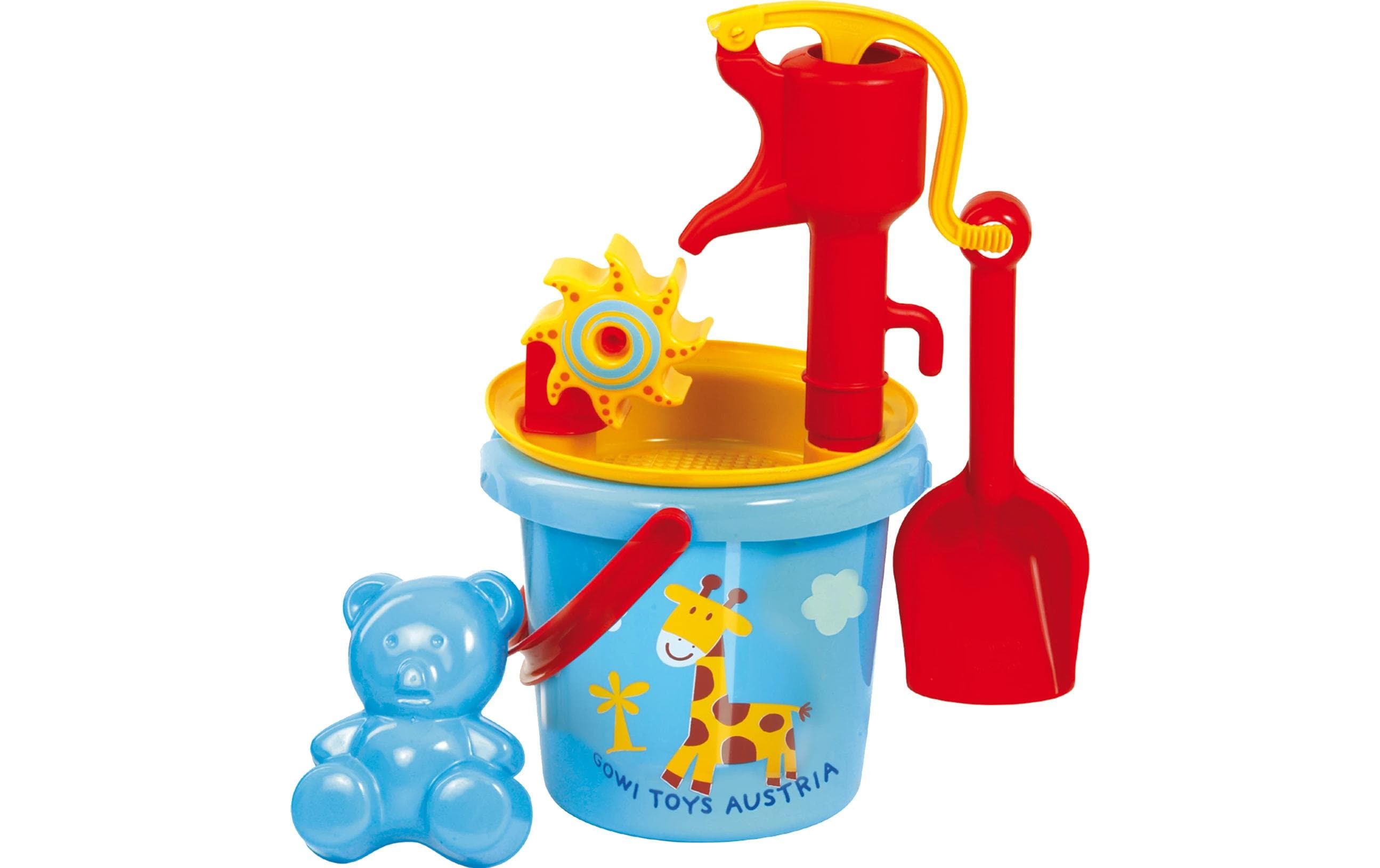 Gowi Sandgarnitur mit Wasserpumpe 38 cm