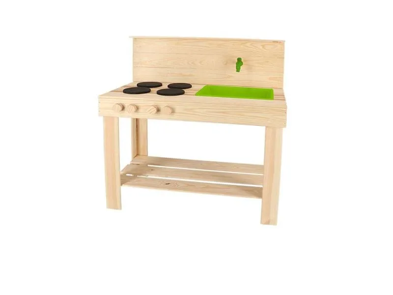 Esschert Design Matschküche für Kinder im Garten 78 x 43 x 87 cm