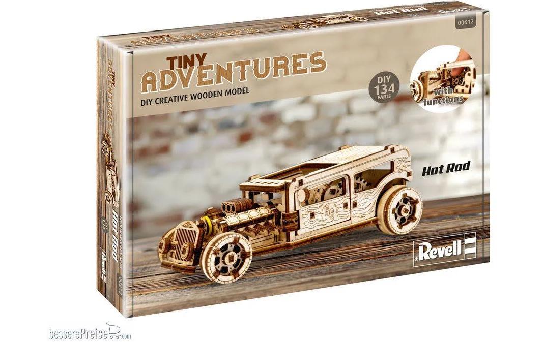 Revell Tiny Adventures – Hot Rod Holzbausatz