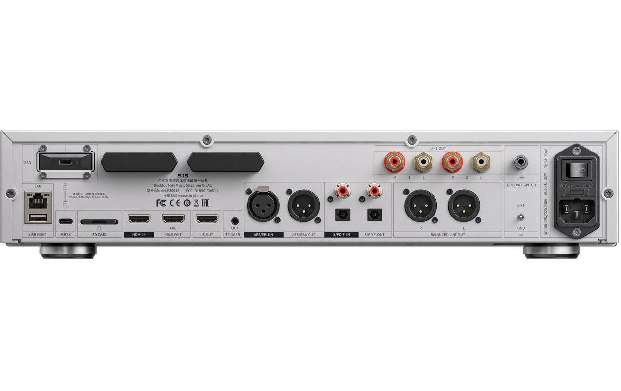 FiiO FiiO S15 Silber HiFi-Musik-Streamer Silber FiiO FiiO S15 Silber HiFi-Musik-Streamer Silber