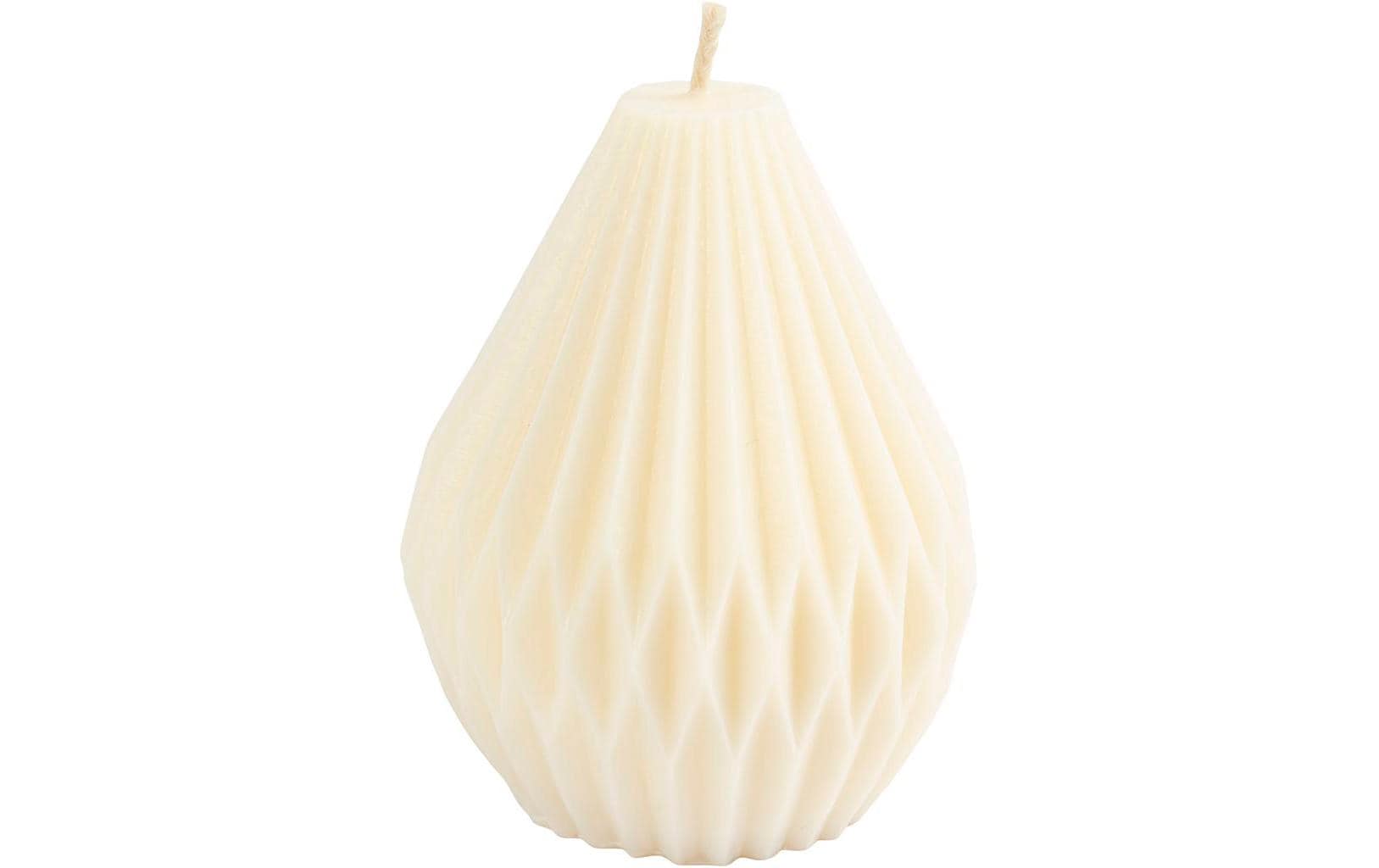 Creativ Company Kerzengiessform Silikon gerippte Tropfenform