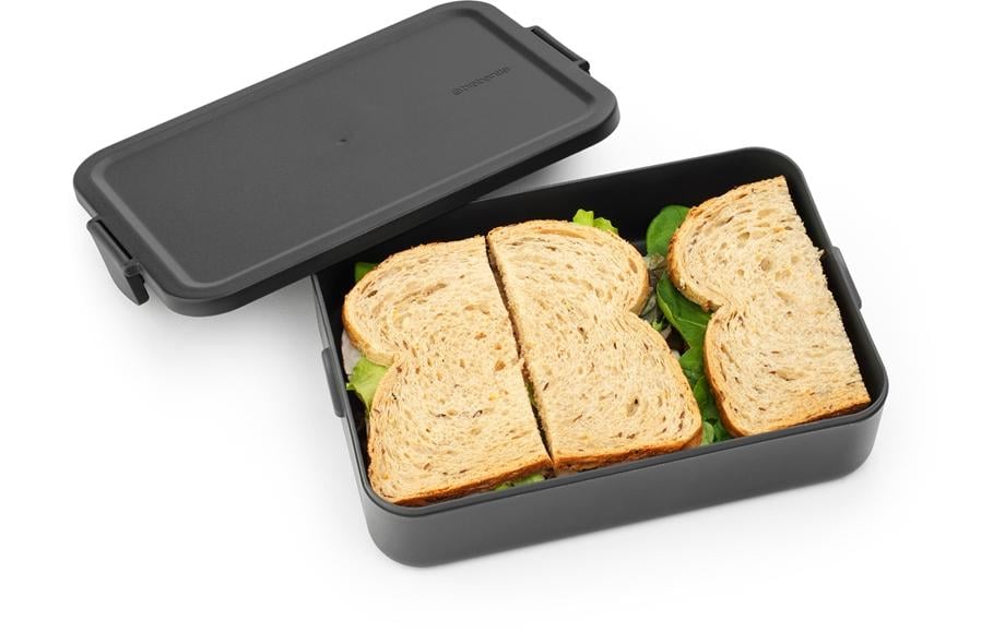 Brabantia Lunchbox Make & Take 2 l, Dunkelgrau