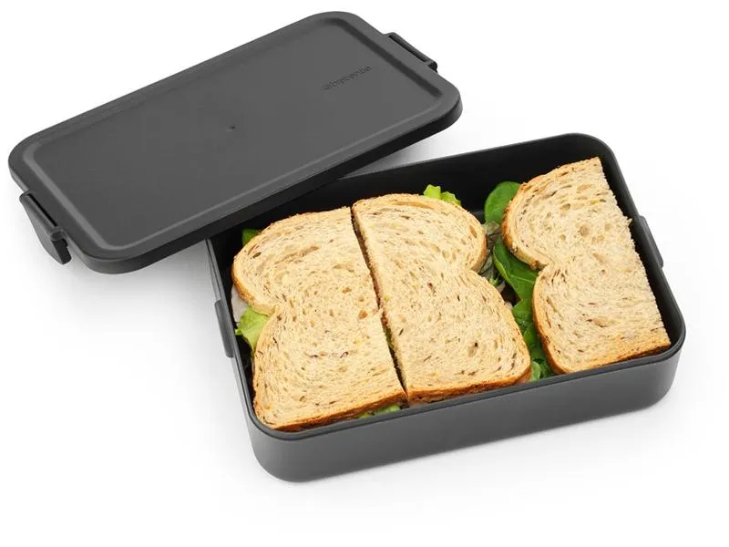 Brabantia Lunchbox Make & Take 2 l, Dunkelgrau