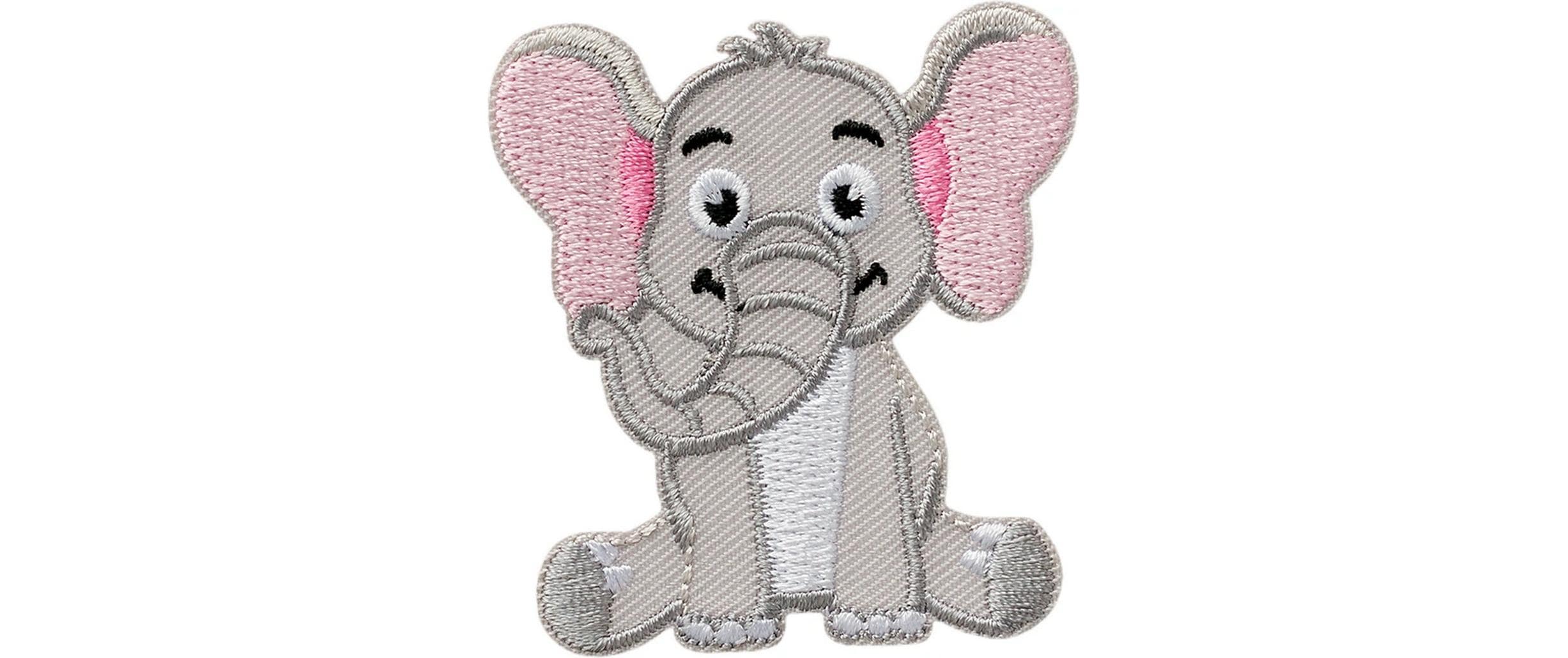 Mono-Quick Aufbügelbild Elefant 1 Stück Mono-Quick Aufbügelbild Elefant 1 Stück