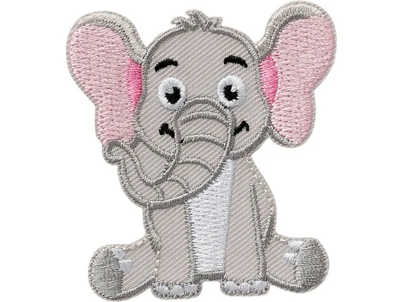 Mono-Quick Aufbügelbild Elefant 1 Stück