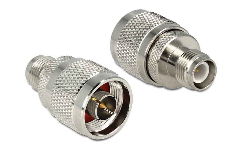 Delock Antennenadapter N-Type Stecker (m) - RP-TNC Buchse (f)