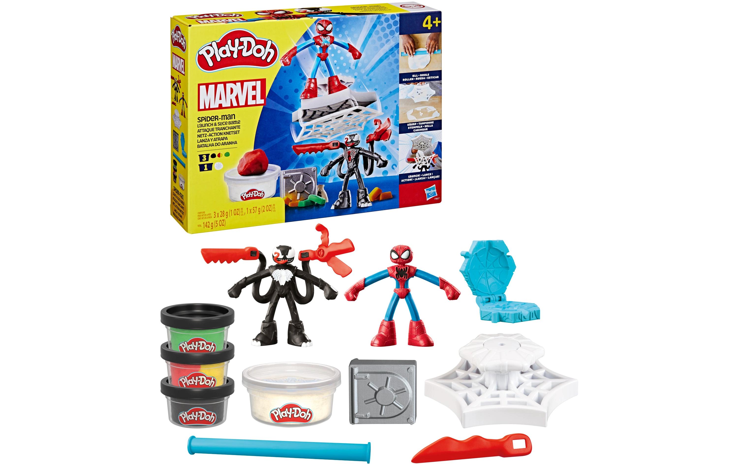 Play-Doh Knetspielzeug Marvel Spider-Man: Netz-Action Knetset Play-Doh Knetspielzeug Marvel Spider-Man: Netz-Action Knetset