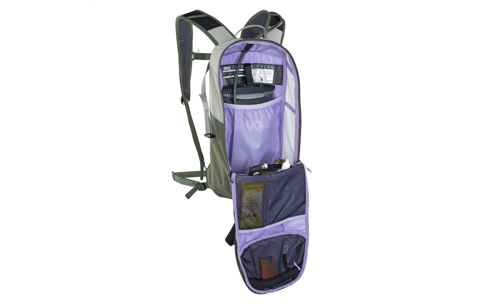 evoc Rucksack Ride 8 l, Stone/Dark Olive