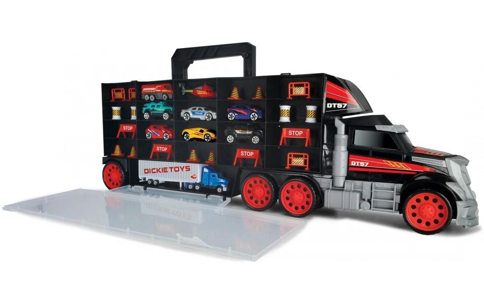 Dickie Toys Lastwagen für 42 Autos