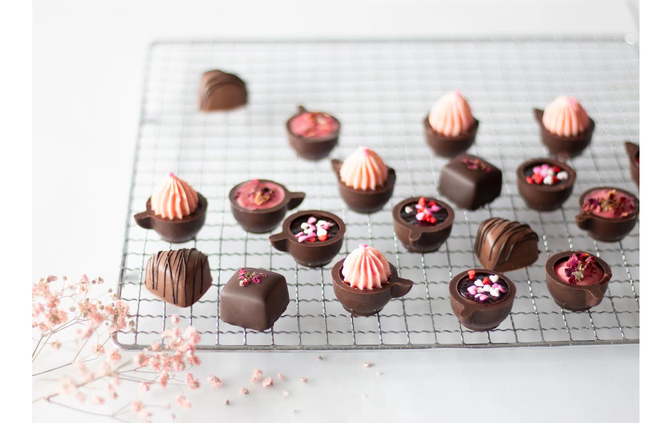 Städter Pralinen-Set 4-teilig