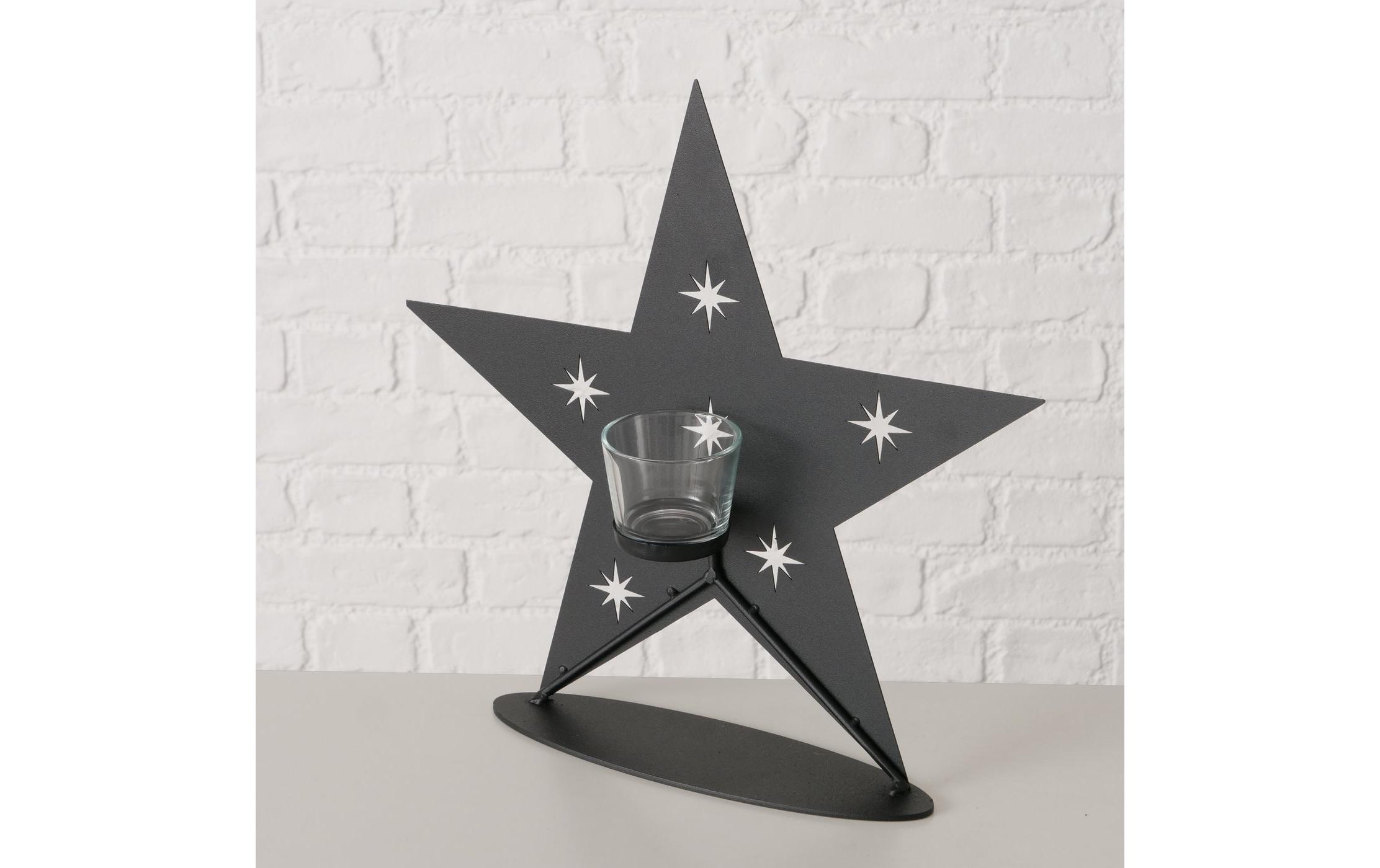 Boltze Aufsteller Waldan Metall, 37 x 36 cm