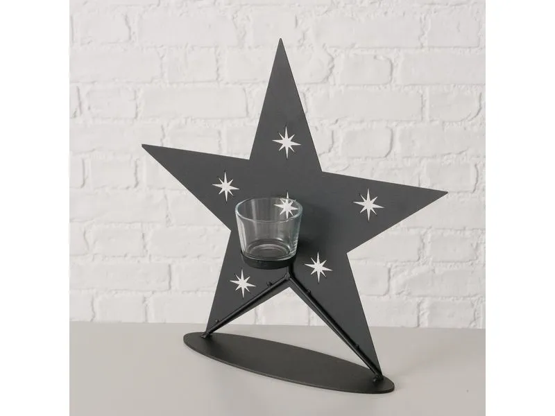 Boltze Aufsteller Waldan Metall, 37 x 36 cm