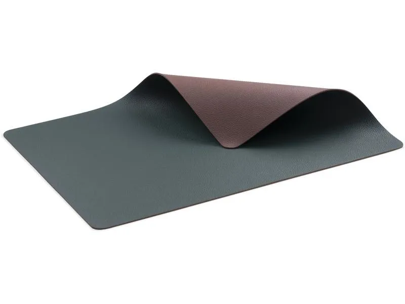 Bitz Tischset 33 cm x 46 cm, 4 Stück, Grün/Braun