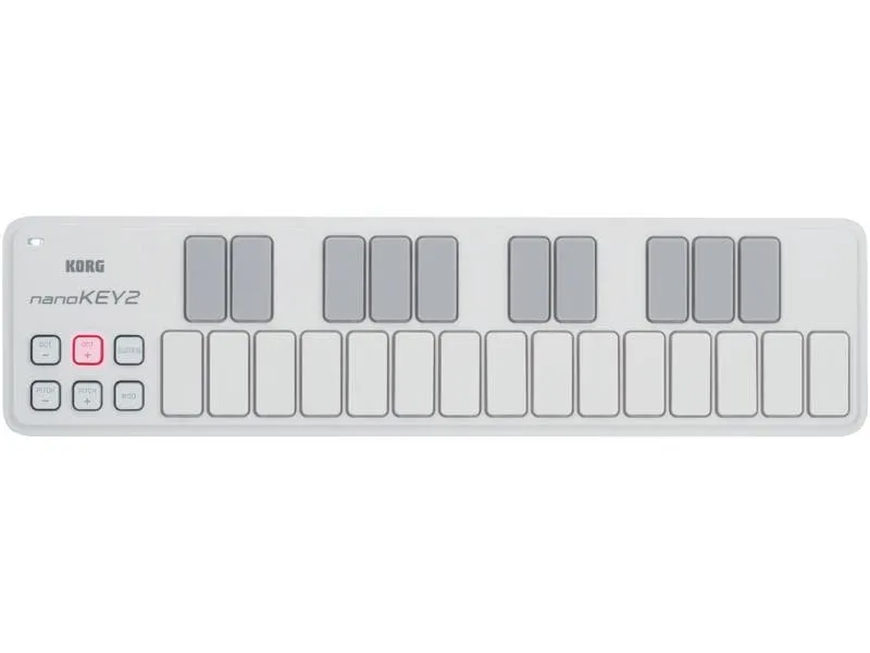 Korg Controller nanoKEY2 – 25 Tasten, Weiss